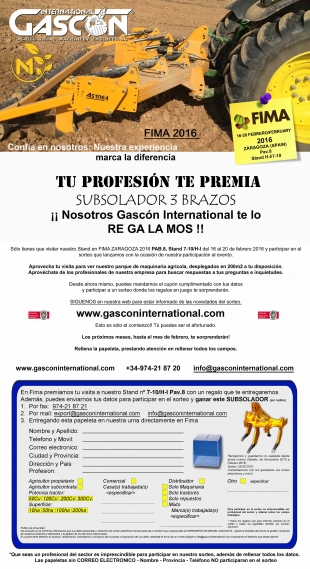 GRAN JEU gagne un SOUS SOLEUSE Gascón International